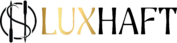 logo logotyp+luxhaft odbicie