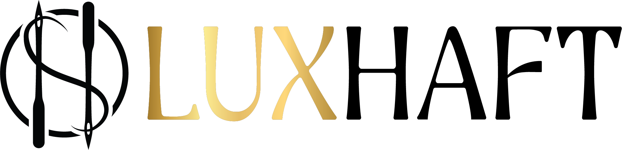 logo logotyp+luxhaft odbicie